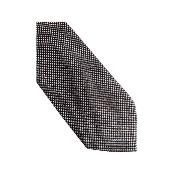 Vintage Designer Originals Brown Wool Necktie - Picture 2 of 3